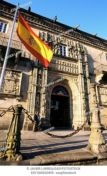 Hostal de los Reyes Católicos. Santiago de Compostela. Galicia. Spain