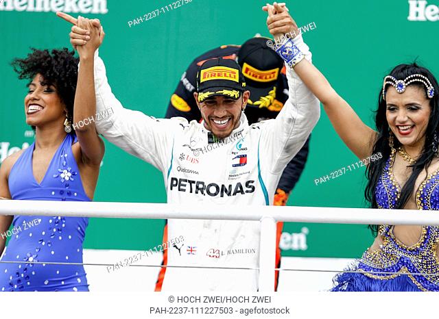 Motorsports: FIA Formula One World Championship 2018, Grand Prix of Brazil World Championship;2018;Grand Prix;Brazil , #44 Lewis Hamilton (GBR