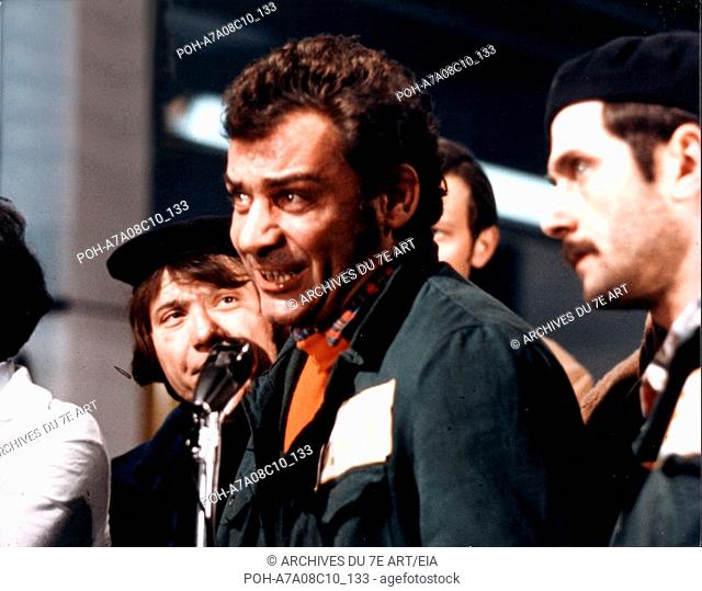 La Classe operaia va in paradiso Year 1971 - Italy Gian Maria Volontè  Director: Elio Petri  Palme d'Or Cannes 1972. It is forbidden to reproduce the photograph...