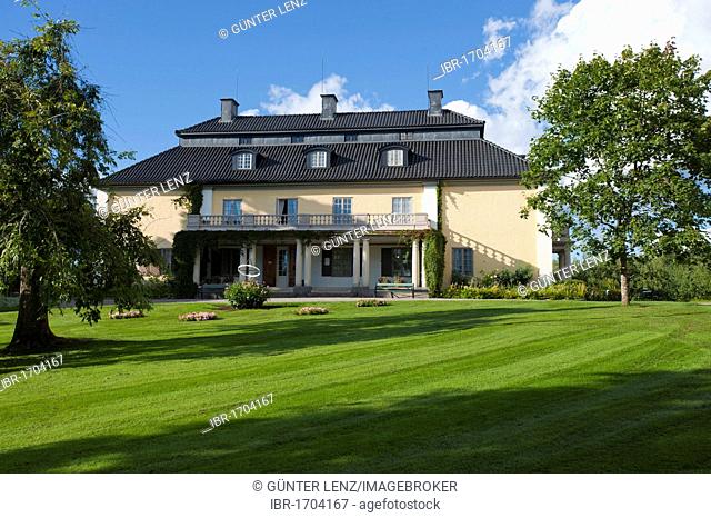 Selma Lagerloef's place of birth, Mårbacka, Sunne, Vaermland, Sweden, Europe