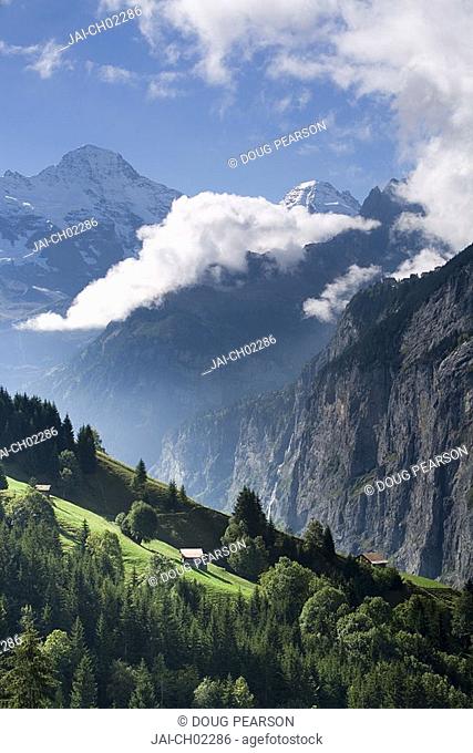 Wengen & Lauterbrunnen Valley, Berner Oberland, Switzerland