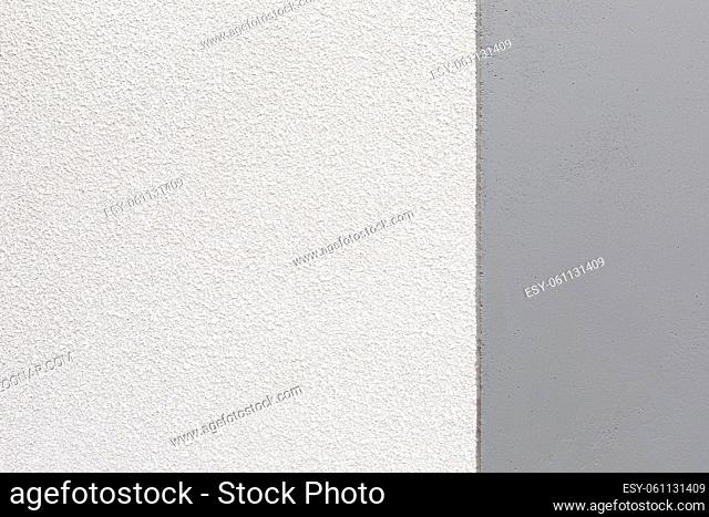 Clean new building grey wall exterior background