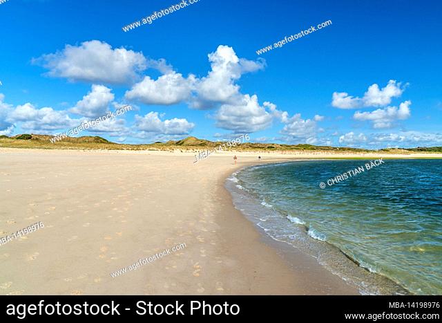 Beach of Hörnum, Sylt Island, Schleswig-Holstein, Germany