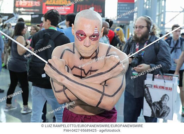 Javits Convention Center, New York, USA, October 06 2017 - Thousands of comic books Fans Participated on the second Day of the 2017 New York Comic Con today in...