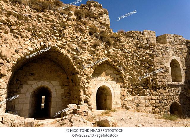 Crusader Kerak Fort, Kerak, Jordan, Middle East
