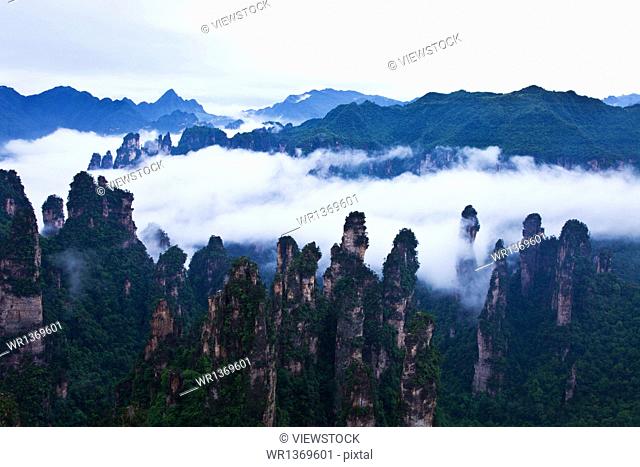 Hunan Province tianzishan point sets