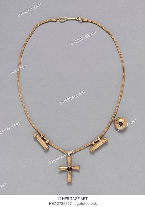 Necklace with Pendants, 500s. Creator: Unknown