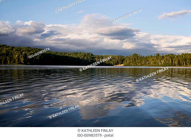 Scenic view of lake, Arrowhead Provincial Park, Ontario, Canada