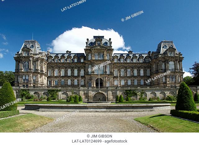 The Bowes Museum is a historic French chateau building, created as a purpose built house for large collections of furniture and art from Europe by John and...