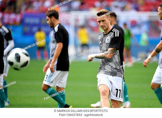 Marco Reus (Germany). GES / Soccer / World Cup 2018 Russia: South Korea - Germany, 27.06.2018 GES / Soccer / Football / Worldcup 2018 Russia: Korea Republic vs...