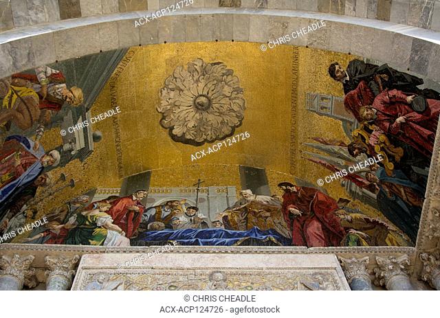 Mosiac on Saint Mark's Basilica, Venice, Italy