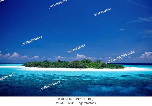 Dreamlike Island, Indian Ocean, Meemu Atoll, Maldives