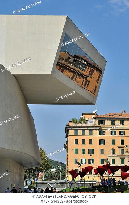 Rome  Italy  MAXXI National Museum of 21st Century Arts designed by Zaha Hadid