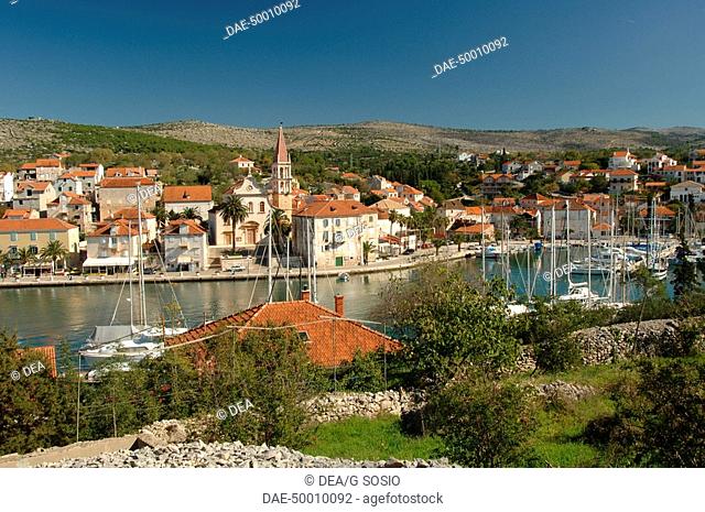 Croatia - Dalmatia - Brac - Milna. Harbor