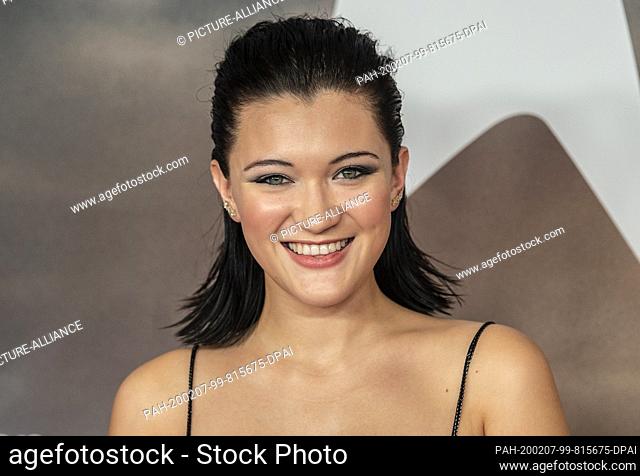 06 February 2020, Berlin: Isa Briones, actress from Great Britain, comes to the ""Star Trek: Picard"" event at the Zoo Palast. Photo: Paul Zinken/dpa