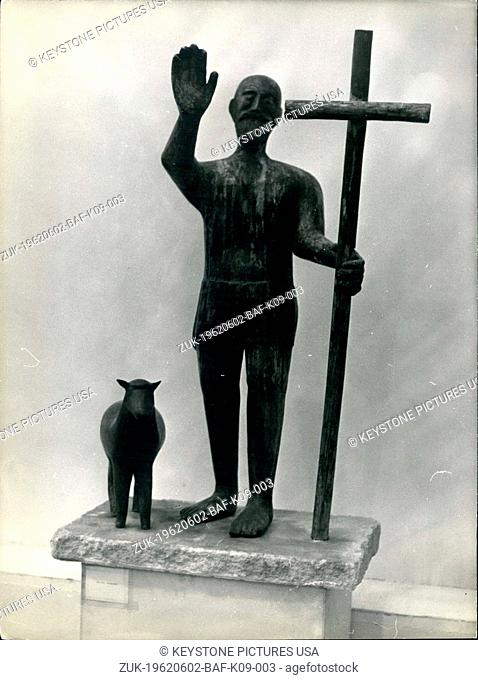 Jun. 02, 1962 - Sacred art objects on display by Roland Jacques (Credit Image: © Keystone Press Agency/Keystone USA via ZUMAPRESS.com)