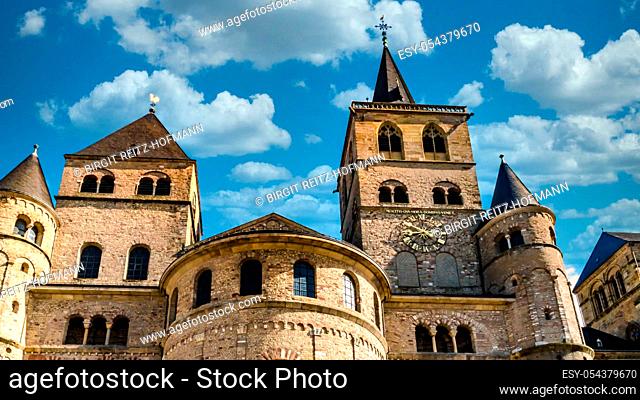 Oldest bishop church from Germany. Cathedral from Trier St. Peter