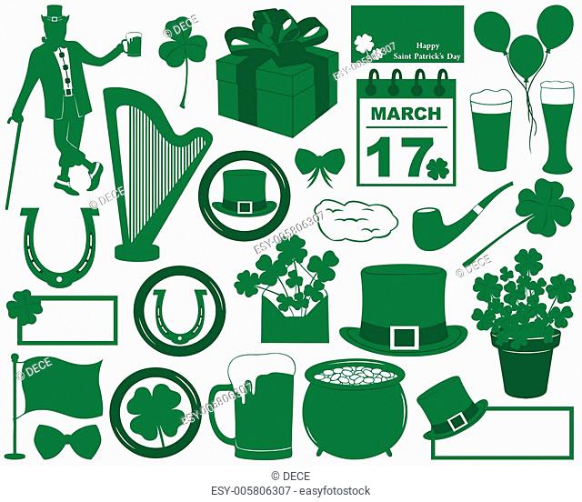 Saint Patrick's Day Elements