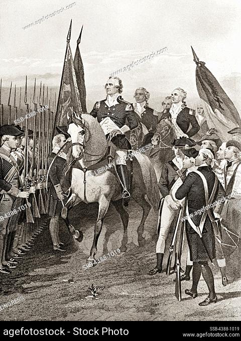 Washington Taking Command of the Army