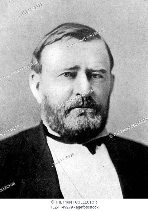 Ulysses S Grant, 18th President of the United States, (1933). Grant (1822-1885) was commander in chief of the Union army during the Civil War