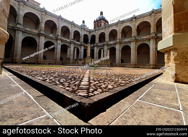 December 29, 2022 in Oaxaca, Mexico: Temple and former convent of Santo Domingo de Guzmán, located in the historic center of the city of Oaxaca de Juárez