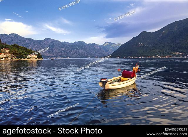 Perast, Montenegro, on the Bay of Kotor