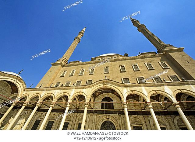 Mohammed ali mosque (The Alabaster Mosque), Cairo, Egypt