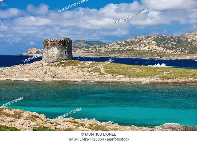 Italy, Sardinia, Sassari province, beach Pelosa