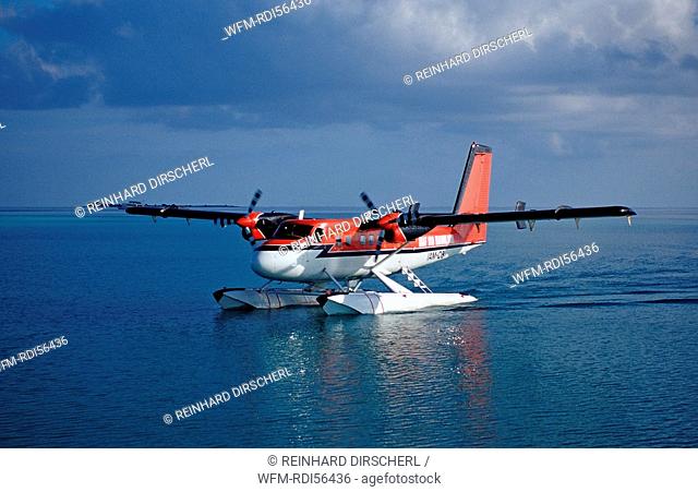 Air Taxi, Water Seaplane, Indian Ocean, Felidu Atoll, Maldives