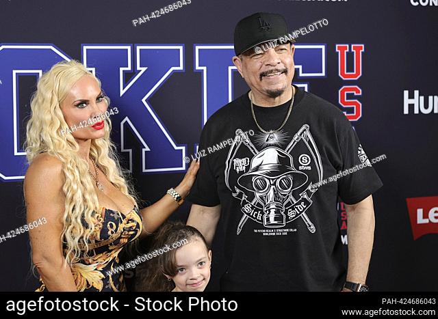 Iron 23, New York, USA, September 06, 2023 - (L-R) Coco Austin, Chanel Nicole Marrow, and Ice-T attends the 13th Annual Rookie USA Fashion Show at Iron 23 on...