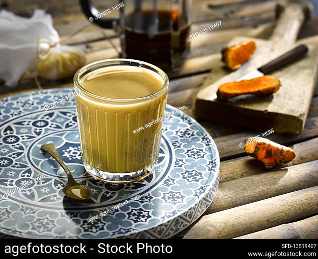 Balinese turmeric coffee