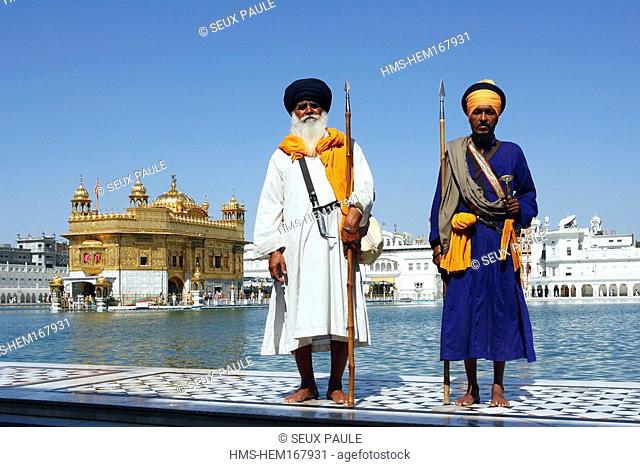 India, Penjab, Amritsar, Harmandir Sahib Golden Temple, Sikh spiritual and cultural centre