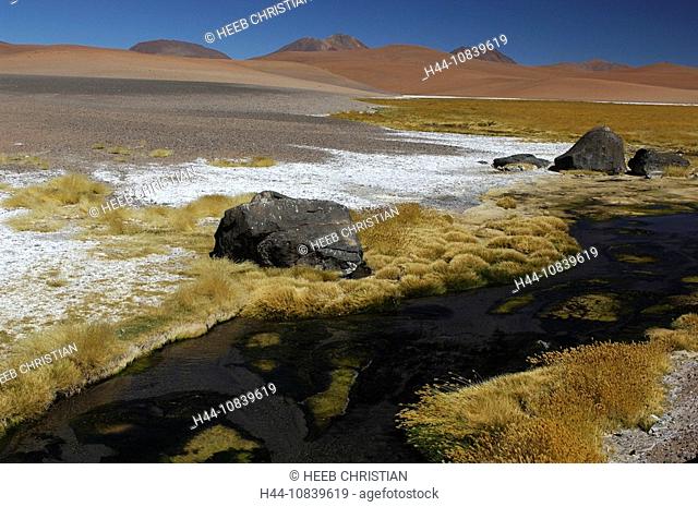 Chile, South America, Altiplano, Andes Mountains, near San Pedro de Atacama, Antofagasta, landscape, South America, cr