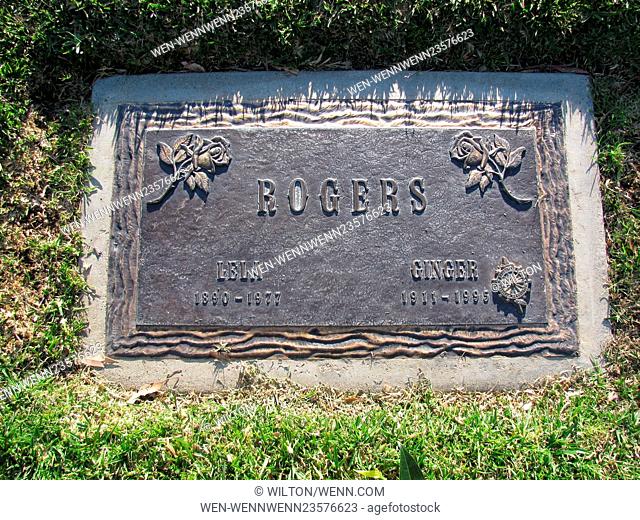 Celebrity final resting places - Oakwood Memorial Park. Featuring: Lela Rogers, Ginger Rogers Where: Chatsworth, California