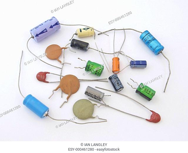 Assorted capacitors
