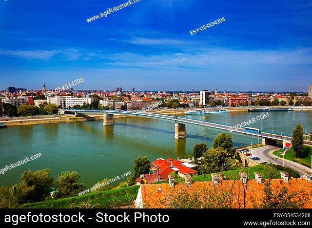 Novi Sad - Serbia - architecture travel background