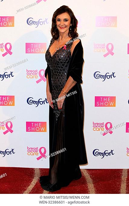 The Breast Cancer Care Fashion Show held at the Park Plaza, Westminster Bridge - Arrivals Featuring: Shirley Ballas Where: London