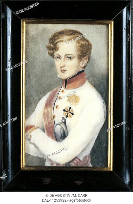 Portrait of Napoleon II (1811-1832), son of Napoleon Bonaparte and his second wife Marie Louise of Austria, Emperor of France