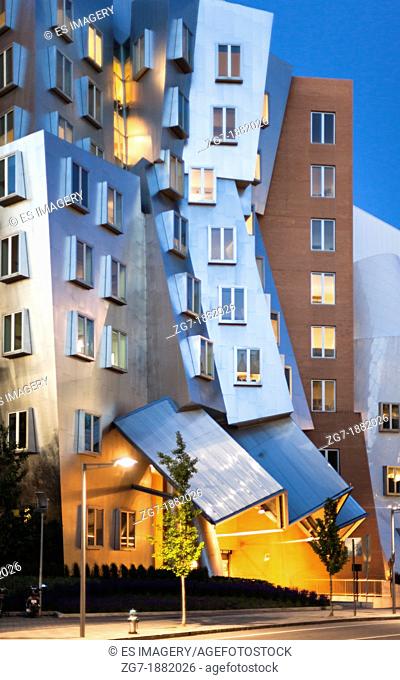 Frank Gehry's Stata Center at the Massachusetts Institute of Technology