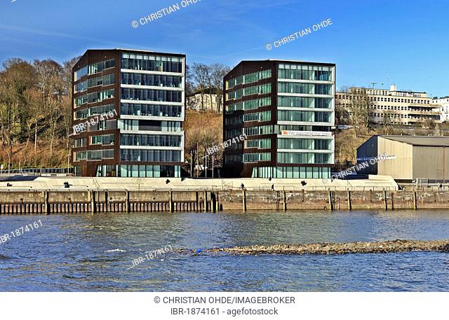 Columbia Twins office buildings in Oevelgoenne, Altona, Hamburg, Germany, Europe