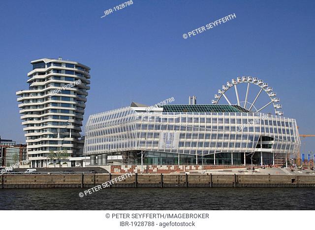 Unilever-Haus building, Hafencity harbour district, Hamburg, Germany, Europe