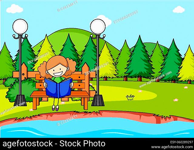 Drawing Art of City - Cartoon Background Vector Illustration, Stock Vector,  Vector And Low Budget Royalty Free Image. Pic. ESY-027443611 | agefotostock