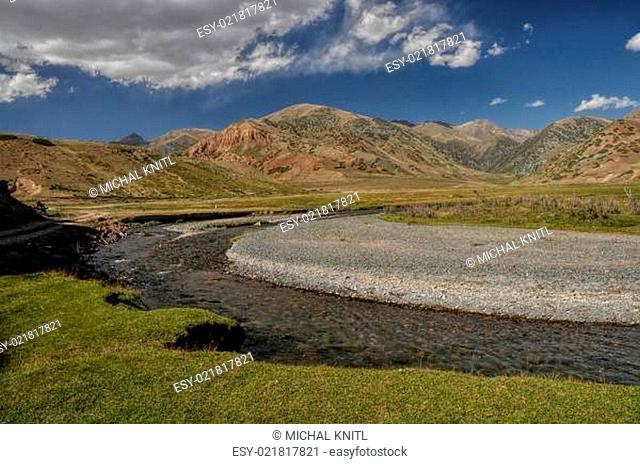 River in Kyrgyzstan
