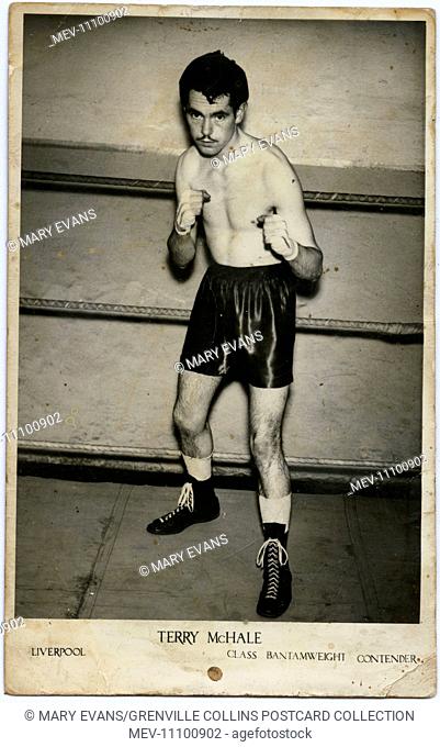 Terry McHale (1934-2011) - from Gerard Street, the heart of Liverpool's Little Italy - a Bantamweight Boxer, later a boxing promoter and pub landlord (of Lime...