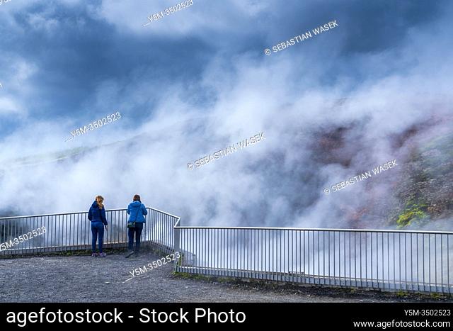 Deildartunguhver, hot spring, Iceland