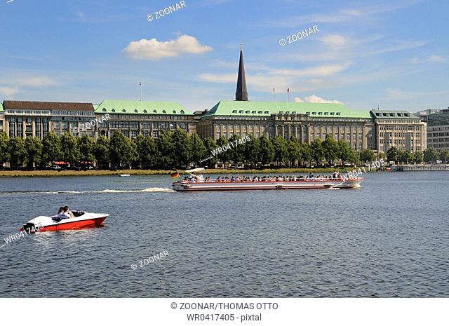 Hamburg, Germany, Alster Impressions