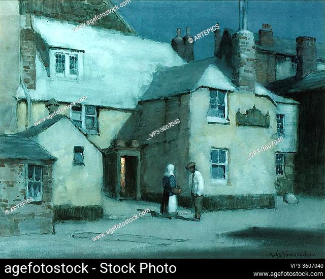 Foweraker Albert Moulton - the Sloop Inn St. Ives Cornwall - British School - 19th Century