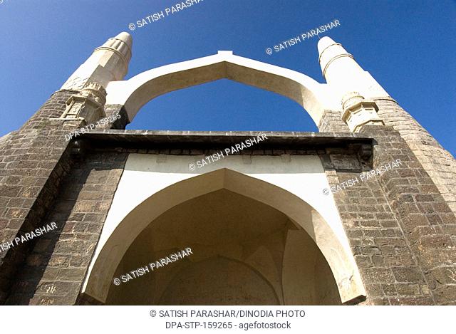 Kamani masjid on Shivneri fort ; Taluka Junnar ; district Pune ; Maharashtra ; India