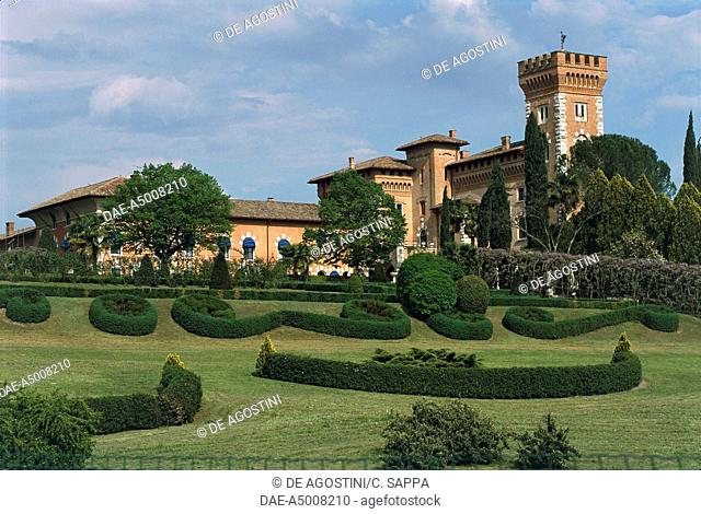 Spessa Castle, Capriva del Friuli, Collio, Friuli-Venezia Giulia. Italy, 13th century