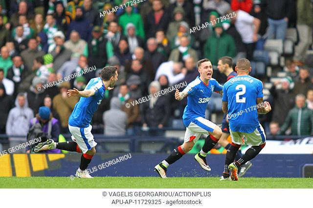 2016 Scottish Cup Semi Final Rangers v Celtic Apr 17th. 17.04.2016. Hampden Park, Glasgow, Scotland. Scottish Cup Semi Final. Rangers versus Celtic